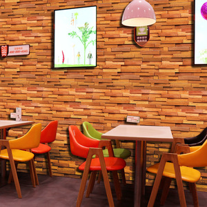 Papel tapiz con textura de madera, 45cm x 10m, adhesivo de pared de PVC impermeable para renovación de dormitorio, cocina, cafetería, SA-1030 - Product Image 2