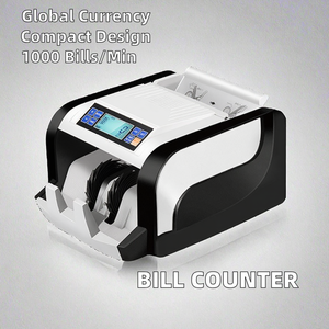 Máquina Contadora de Dinero Portátil de Plástico, Contadores de Billetes, Multimoneda, Valor Mixto - Product Image 2