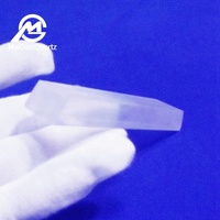 Barres de quartz rectangulaires, plaques de quartz feldspathique à haute transparence et lingots de quartz