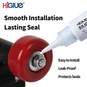 Grasso Siliconico Higlue 100ml per Idraulici, per O-Ring di Rubinetti, Valvole in Gomma, Pompe per Piscine, Lubrificante Sigillante Impermeabile - Product Image 2