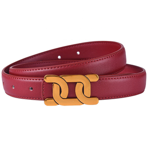 <span class=keywords><strong>Ceinture</strong></span> pour <span class=keywords><strong>femme</strong></span> en alliage fin doré antique, avec <span class=keywords><strong>boucle</strong></span> personnalisée, style professionnel, haut de gamme, décorative simple, largeur 2,3 cm, polyvalente pour robe - Product Image 5