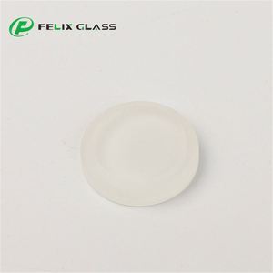 Verre trempé transparent rond à gradations, découpé CNC, avec éclairage LED personnalisé par le fabricant - Product Image 2