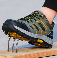 Offre spéciale marque prix acier orteil S3 chaussures hommes travail respirant bottes de sécurité industrielle chaussures