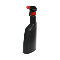Bouteille de pulvérisateur de jardin PP rechargeable Bouteille de pulvérisation d'eau en plastique pour pulvérisateur à gâchette noire