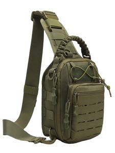 Sac bandoulière de poitrine en nylon imperméable de haute qualité pour le sport, avec fermeture éclair, idéal pour la vente en gros - Product Image 6