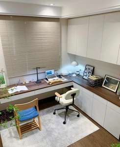 Librería con Escritorio Integrado para Espacios Pequeños - Product Image 4