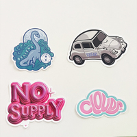 Autocollants ronds en vinyle PVC imperméables, résistants aux intempéries, autocollants adhésifs, logo de marque, découpe personnalisée, très demandés