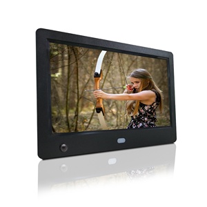 7 inch <span class=keywords><strong>motion</strong></span> sensor induction sensor slideshow autoplay video player digital album digital photo frame - Product Image 1