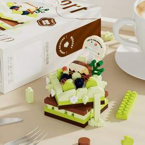 Compatibile per <span class=keywords><strong>LEGO</strong></span> blocchi costitutivi set torta dolce fragola di cottura per Swiss rotoli giocattolo per ragazze 'assemblaggio Puzzle all'ingrosso - Product Image 4