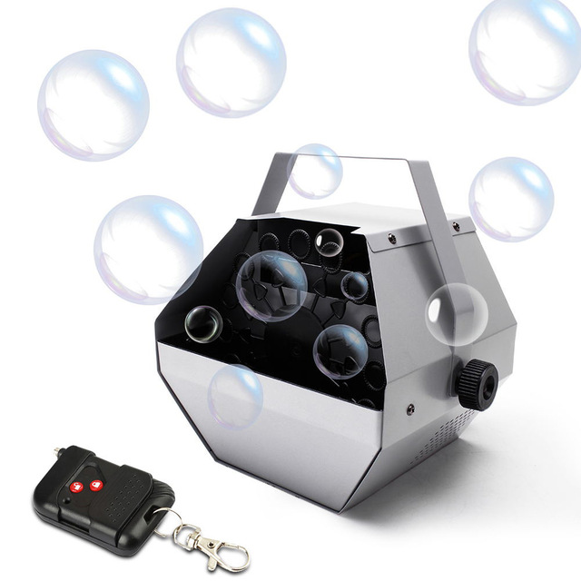 Mini Stage Automatic Bubble Machine DJ Wedding Professional Soap Bubble Machines for Children Small Power Bubbles Blower Maker