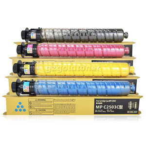 MPC2503 जापान टोनर के लिए <span class=keywords><strong>Ricoh</strong></span> MP C2003 C2011 C2004 C2504 सपा गेस्टेटनर डी एस C1025 C1020 C1120 C1125 रंग कापियर कारतूस - Product Image 1