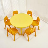 Meubles de jardin d'enfants ensemble de table et de chaise en plastique pour enfants bureau d'étude table de devoirs bureau d'apprentissage pour la maternelle