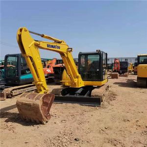 Miniexcavadora Usada Komastu PC56, Excavadora Pequeña de Segunda Mano Komatsu PC35 PC55 PC56 PC60 PC78, Mayor Proveedor en Shanghái - Product Image 3
