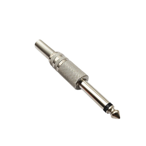 Accessoires de câble de guitare Remplacement 6.35mm 1/4 pouces <span class=keywords><strong>TS</strong></span> Mono Jacks 6.35mm Male Plugs 6.3mm 6.5mm Connecteurs pour guitares électriques - Product Image 2
