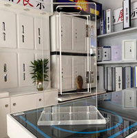 Support d'affichage pour serrure de porte intelligente Enrique pour portes en acier/aluminium/bois/laiton avec stockage Cloud et carte mémoire et Wi-Fi
