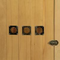 Sauna traditionnel en cèdre rouge à prix d'usine pour 3 personnes avec poêle électrique, vapeur infrarouge lointain et bienfaits pour la santé