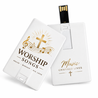 USB Flash Drive Musik Hymn Logo Kustom 1gb 2gb 4gb 8gb 32 64 GB USB2.0/3.0 Kartu Kredit Kartu Bisnis