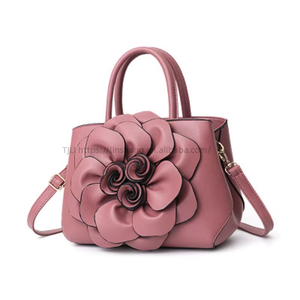 High Quality New Style Lady Trend Shoulder Bags Luxury Women's <b>Handbags</b> With Flower - Product Image 6
