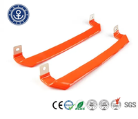 Nouveau connecteur de barre omnibus en cuivre isolé flexible pour batteries, équipement de distribution de tension nominale 240V