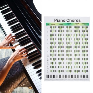 Tableau d'accords de <span class=keywords><strong>piano</strong></span> Papier d'art Tableau de doigté éducatif Affiches pour pianistes SongwritersL - Product Image 6