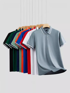 Polo personalizado con logotipo impreso, camiseta de manga corta, camisa cultural, uniforme de equipo con cuello de verano - Product Image 6