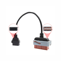 Cables de diagnóstico obd2 para coche, conjunto completo de 8 cables 8 en 1 de alta calidad, Cables de interfaz OBD II para vehículo Universal