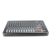 Console de mixage Pmx-1208 Lane mélangeur Audio professionnel mélangeur Audio professionnel 12 canaux mélangeur Audio professionnel 350w * 2