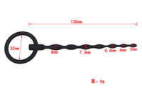 Jouets sexuels SM, plug urétral solide en silicone en forme d'œil de cheval, accessoires masculins, cathéter de masturbation, vente en gros