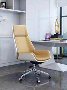 Modern Luxury Executive Office Desk for Boss or CEO Wood Executive Manager Desk <strong>Table</strong> for Office or Home Use - Product Image 5