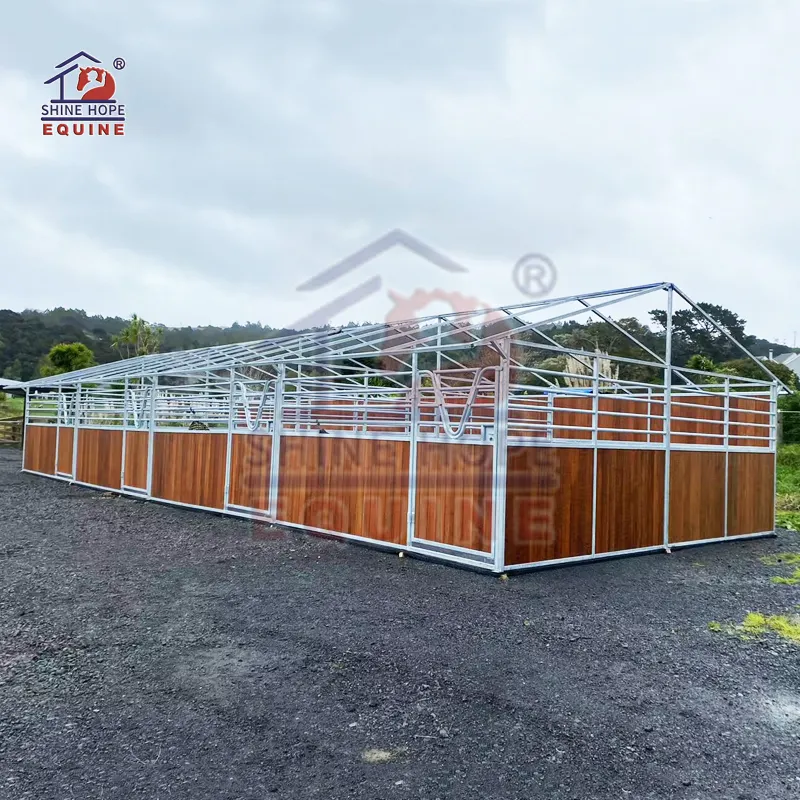 ポータブルストールパネル馬用スチール製馬小屋