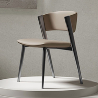Chaises de bureau Noir Métal Cuir Luxe Maison Moderne Bureau de Direction Mobilier Ergonomique Étude Gaming Ordinateur Chaises de Bureau