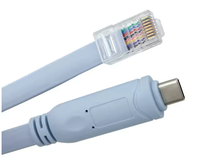 Câble Console Type-C vers RJ45, Convertisseur RJ45 pour Routeur, Câbles d'Extension USB-C