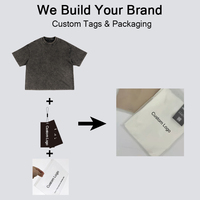 T-shirts personnalisés Kuenzi avec logo, 100% coton, 230 GSM, doux, durables, vintage, délavés, streetwear pour femmes