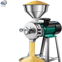 Moulin à poudre en acier inoxydable 304 pour céréales sèches et humides, soja, riz, lait, beurre de cacahuète, café, maïs