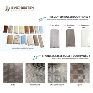 Roll up Shutter Roller Door for Workshop and Warehouse Aluminum Alloy <strong>Thermal</strong> Insulation Commercial Use Roller Door - Product Image 2