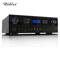 Amplificateur de karaoké professionnel TAK8 HIFI 2 canaux pour salles de réunion, salles de karaoké, usage domestique et professionnel