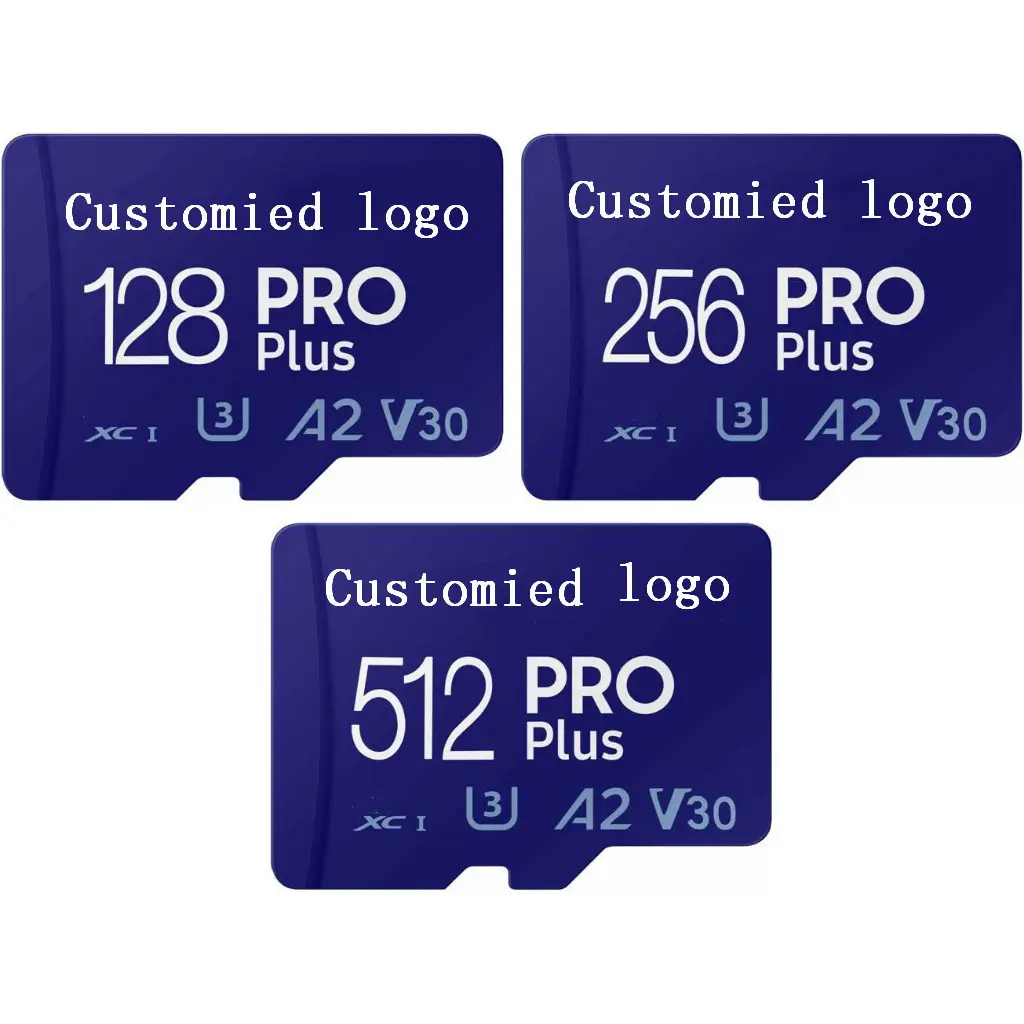 A2 U30 TF thẻ nhớ SD Pro cộng với 180 MB/giây Flash thẻ nhớ 128GB 256GB 512GB