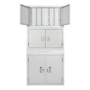 Armoire de blindage pour téléphones portables à 3 étages, boîte de rangement verrouillable pour salle d'examen scolaire et usage du personnel - Product Image 1