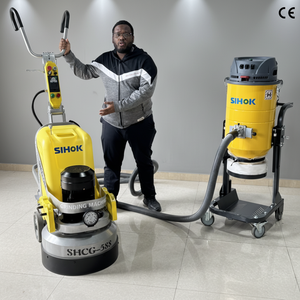 <span class=keywords><strong>Meuleuse</strong></span> à béton à 12 disques haute efficacité, sans poussière, à trois têtes, avec boîte de vitesses planétaire de 688 mm, 7500 W, pour un meulage rapide - Product Image 1