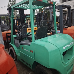 Original High-quality Mitsubishi 3-ton Used diesel Forklift Lifting Height 3 Meters with Side Shift Function - Product Image 4