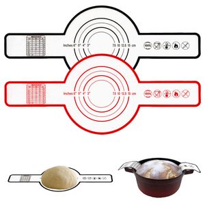 New Design Non-Stick <b>Silicone</b> Mat for <b>Baking</b> Sheet <b>Silicone</b> Bread Mat <b>Silicone</b> Mat Dough Bread Sling <b>Baking</b> Liner for Dutch Oven - Product Image 2