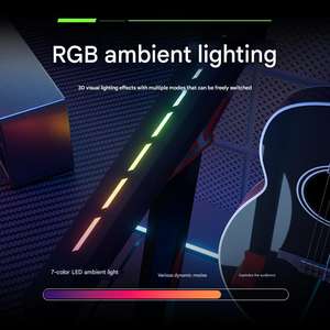 Muebles de Oficina Personalizados al por Mayor, <span class=keywords><strong>Mesa</strong></span> de Juego para Computadora Negra, <span class=keywords><strong>Mesa</strong></span> de Juego para Computadora RGB para Deportes Electrónicos con Soporte para Vasos - Product Image 2