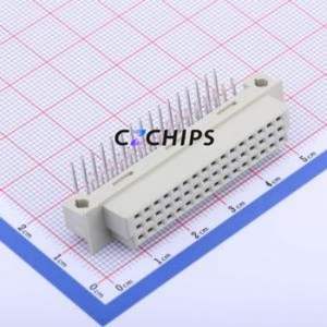 3511332CFRS0BNA2 Board-to-Board & Backplane Connector Bent Lead Through Hole,P=2.54mm Connector 32P 2.54mm Right Angle Insert 3 - Product Image 1
