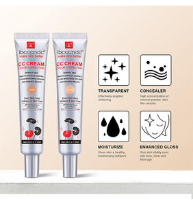 Lakerain Centella, texture légère et délicate, maquillage naturel nude, correcteur de <span class=keywords><strong>cernes</strong></span> à base de plantes, éliminateur de taches de rousseur, 45 ml - Product Image 2