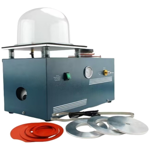 Machine de moulage sous vide Yunqingtech 4L portable pour bijoux, or et jade avec cloche en verre - Product Image 2