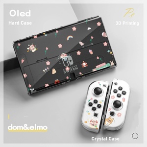 Carcasa Personalizada con Impresión Gráfica para <span class=keywords><strong>Nintendo</strong></span> Switch OLED, Carcasa Rígida de PC para el Dispositivo y TPU Suave para Joy-Con, MOQ Bajo de Fábrica - Product Image 2