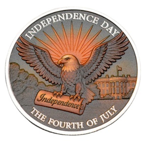 Moneta commemorativa in argento con <span class=keywords><strong>Aquila</strong></span> Americana, 250° Anniversario, US Bell, con rilievo, per collezionisti (ingrosso) - Product Image 1