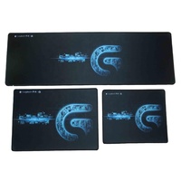 Tapis de souris TTX, minimaliste, lignes topographiques blanches, grand tapis de souris pour jeux, avec tapis de bureau imperméable