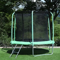 Trampoline de saut extérieur en PVC avec filet de protection, équipement de fitness écologique pour adultes et enfants – Ventes directes fabricant