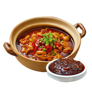 Chai pavo condimento <span class=keywords><strong>pollo</strong></span> asado Taro <span class=keywords><strong>pollo</strong></span> Sichuan condimento vegetal comercial konjac pato olla de hierro salsa guisada - Product Image 2